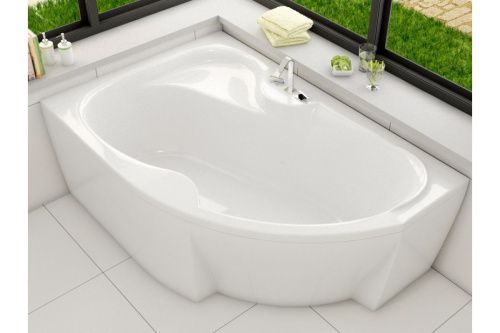 Ванна акриловая Vayer Azalia Гл000006728 170х105 пристенная асимметричная