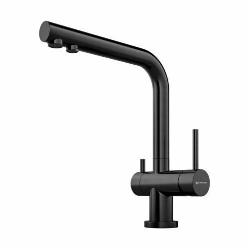 Смеситель для кухни Omoikiri Nagano 4994179 на мойку вороненая сталь