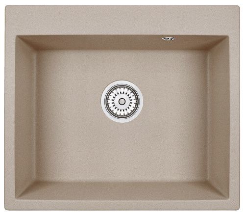 Кухонная мойка Granula 6001, ПЕСОК 60х50 цвет бежевый поверхность матовая