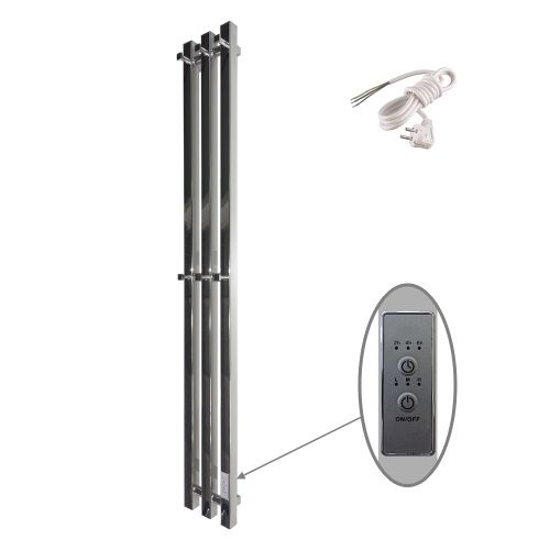 Полотенцесушитель электрический Маргроид Inaro профильный Inaro-12012-057 15х120 хром