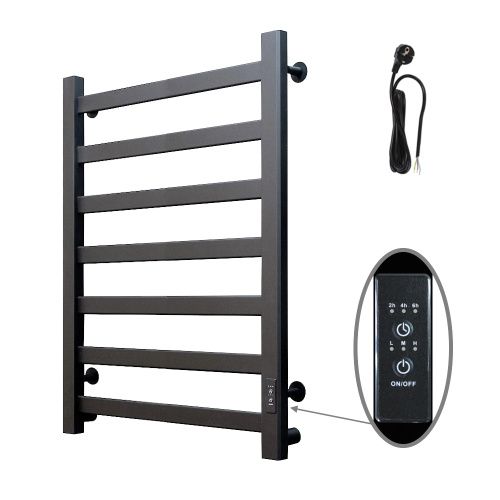 Полотенцесушитель электрический Тругор Диана Пэк сп Al ПэкДиана1/8050Alчерн 50х80 черный