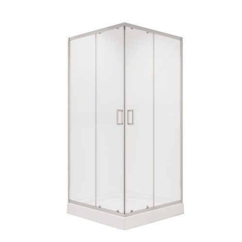Душевой уголок Niagara Nova 66880811 80х80 стекло прозрачное профиль хром без поддона