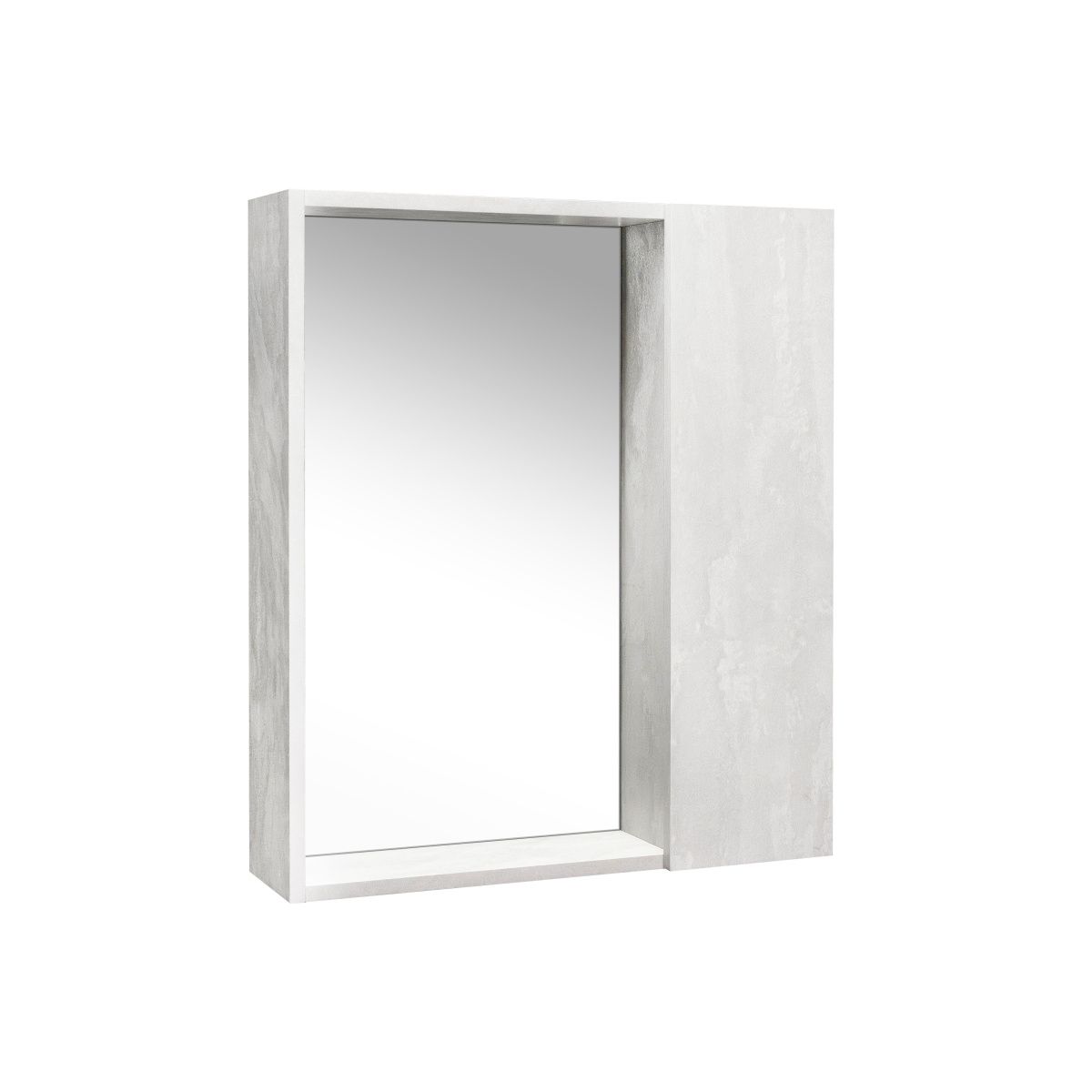 Зеркало-шкаф Viant Берлин VBER60C-ZSH 60х70 подвесной цвет серый