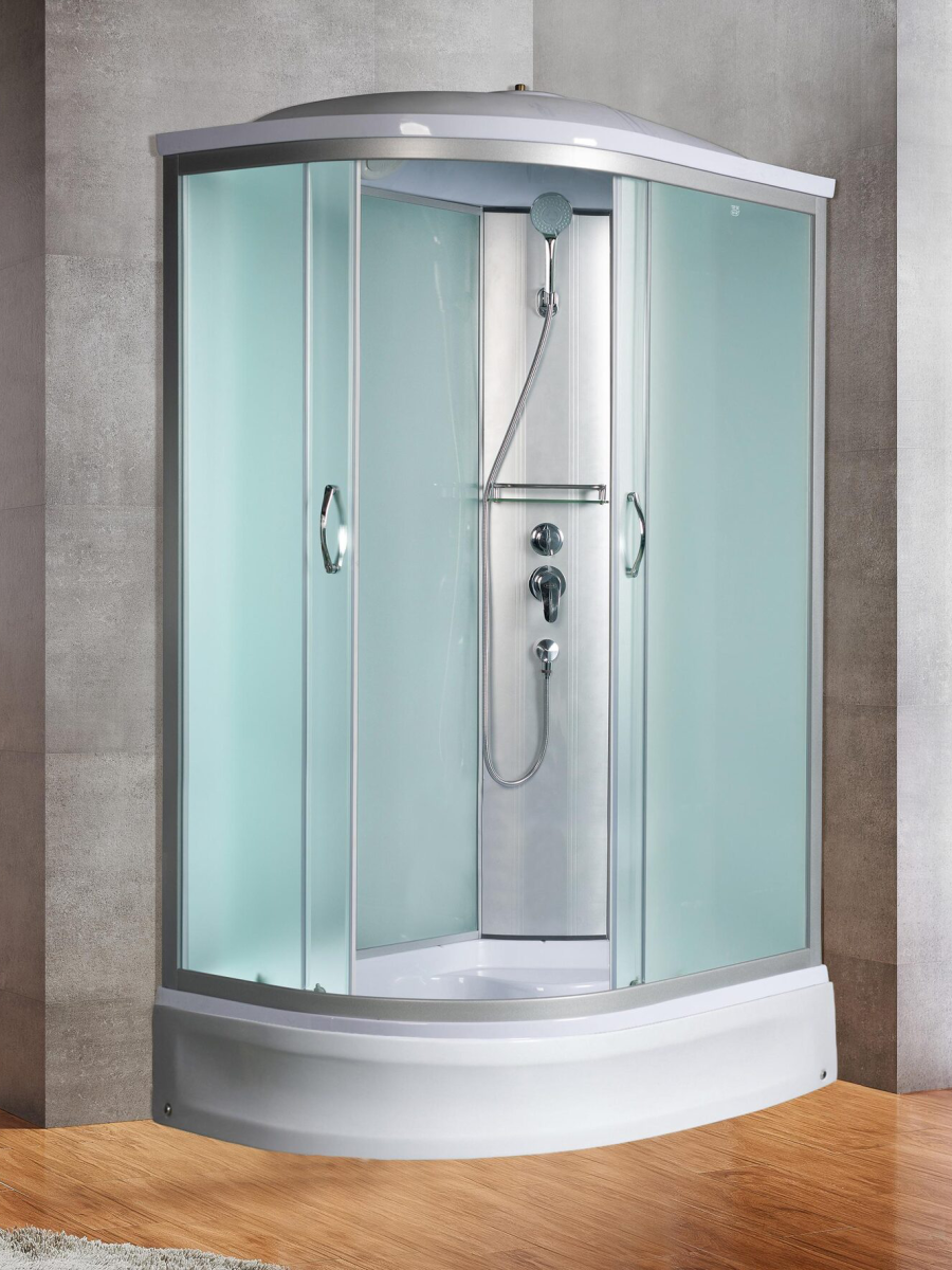 Душевая кабина River NARA 10000003643 120х90 асимметричная с крышей ориентация правая