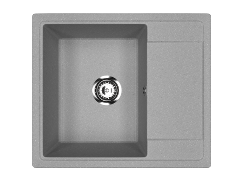 Кухонная мойка Uperwood ECON UPD-201 4910201237 60х50 цвет серый поверхность матовая