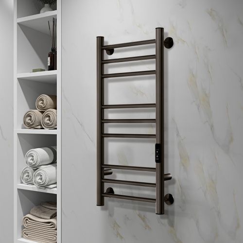 Полотенцесушитель электрический Indigo Line Trinity LСLTE70-30GNSRt 35х70 оружейная сталь