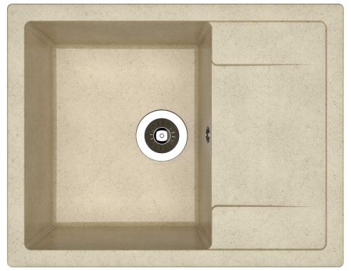 Кухонная мойка Dr.Gans Техно 650 25.030.C0650.402 65х50 цвет бежевый поверхность матовая