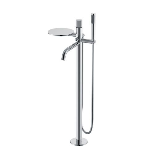 Смеситель Boheme Stick 129-CRCR.3 напольный хром