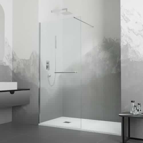 Душевая перегородка RGW Walk In 35104012-11 120х195 стекло прозрачное профиль хром