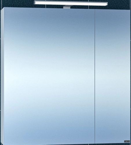 Зеркало-шкаф СанТа Стандарт 113009 70х70 подвесной цвет белый