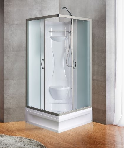 Душевая кабина River NEVA 10000000819 90х90 квадратная без крыши ориентация универсальная