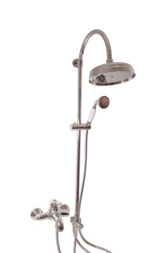 Смеситель для ванны и душа RavSlezak LABE L054.5/3 настенный хром