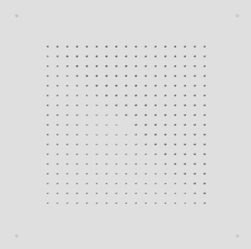 Верхний душ Graffio KINGS KI412BIO 40х40 белый