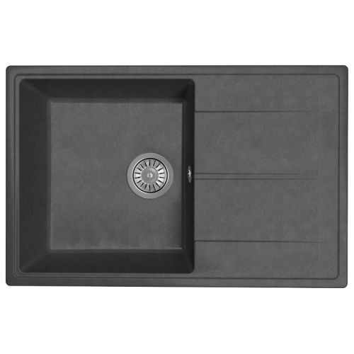 Кухонная мойка Dr.Gans Оливия 740 25.150.C0740.411 75х50 цвет серый поверхность матовая
