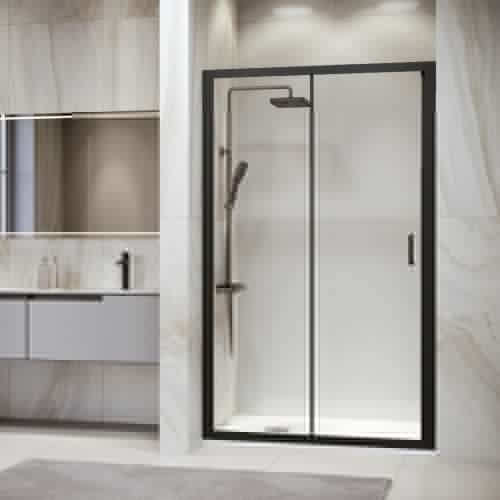 Душевая дверь RGW Passage 41081418-14 180х195 стекло прозрачное профиль черный