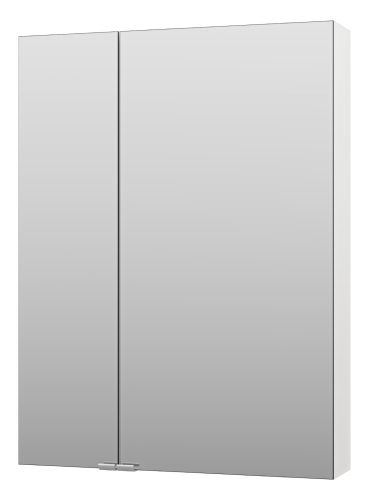 Зеркало-шкаф Misty Аура Э-Аур02060-01 60х80 подвесной цвет белый