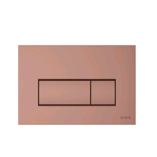 Клавиша смыва механическая Vitra Root Square 740-2340 цвет медь