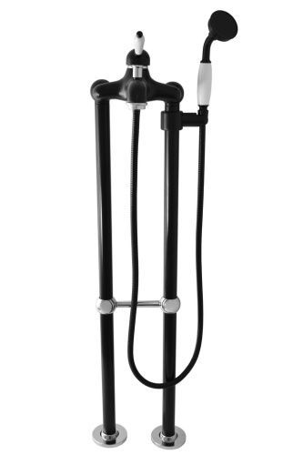 Смеситель RavSlezak LABE L550.5/2CMATC напольный черный