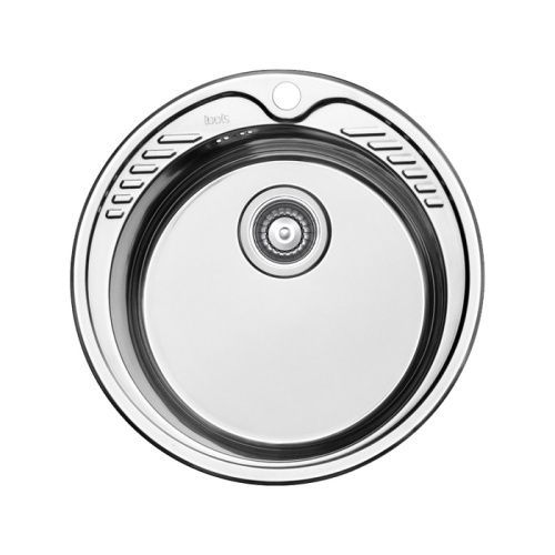 Кухонная мойка Iddis Suno SUN51S0i77S 50х50 цвет серый поверхность глянцевая