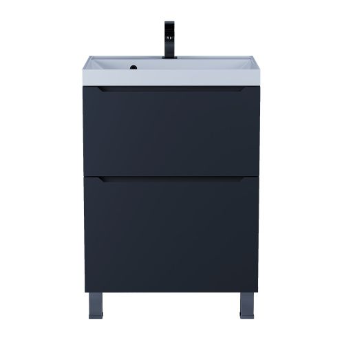 Тумба под раковину Uperwood Tanos 291120331 60х50 напольная цвет черный