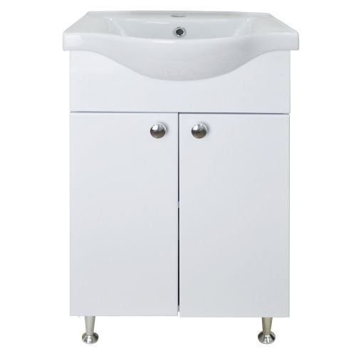 Тумба с раковиной Loranto Моника CS00071365 60х40 напольная цвет белый