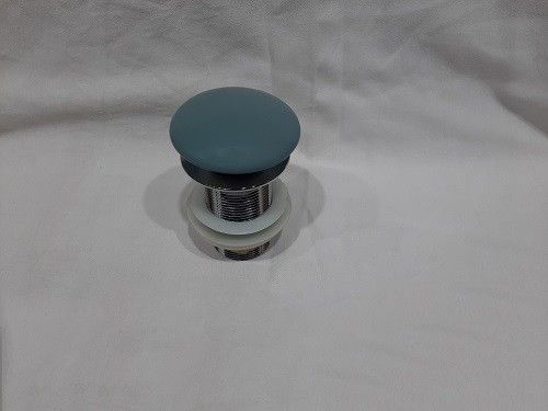 Раковина из сантехнического фаянса CeramaLux 104MLG-6 40х40 накладная цвет зеленый без отверстий под смеситель - фото 2