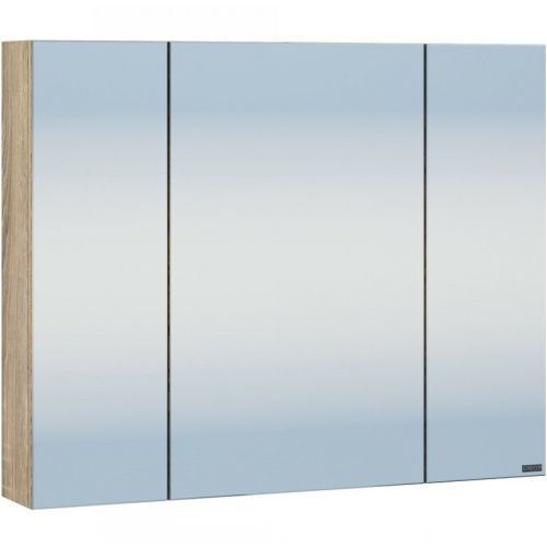 Зеркало-шкаф СанТа Марс 700417 80х70 подвесной цвет коричневый