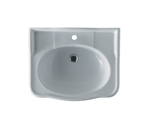 Раковина Alice Boheme 28230101 70х60 подвесная цвет белый 1 отверстие под смеситель