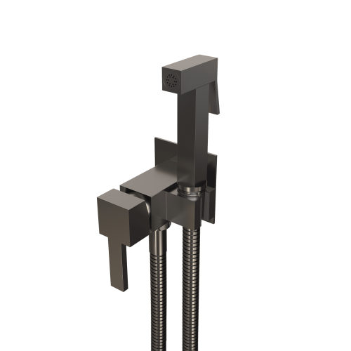 Гигиенический душ со смесителем RGW Shower Panels 581408212-11 серый