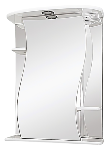 Зеркало-шкаф Misty Зеркала-шкафы Э-Лиа02055-01СвЛ 60х70 подвесной цвет белый