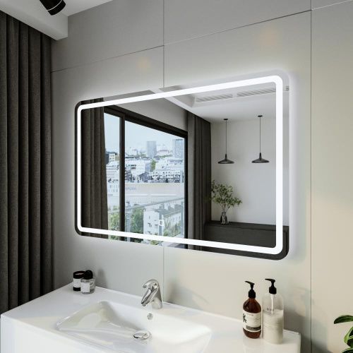 Зеркало с подсветкой Бриклаер Эстель 4627125414268 120х80 подвесное