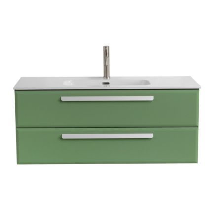 Тумба под раковину Cezares ECO-CER ECO-CER-N-1200-2C-SO-PS-P 120х50 подвесная цвет зеленый