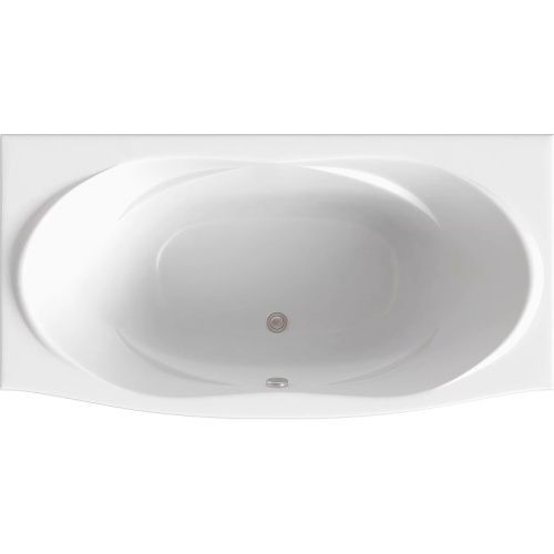 Ванна акриловая Bas Фиеста В 00037 195х100 пристенная прямоугольная с каркасом