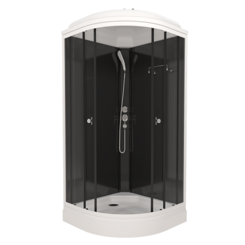 Душевая кабина Тритон Топ Щ0000064609 90х90 четверть круга с крышей ориентация универсальная