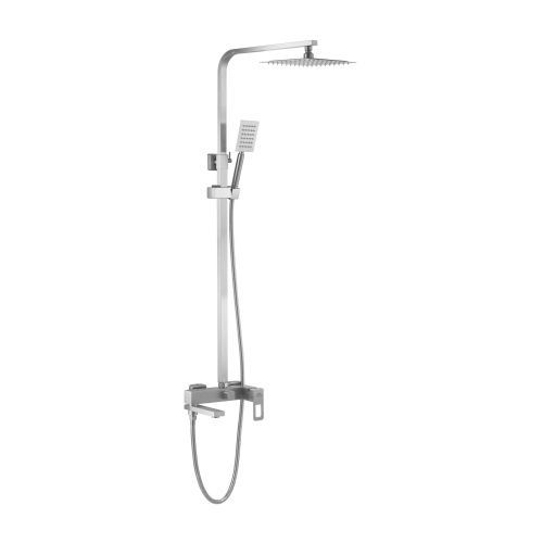 Душевая стойка Fashun A52417C настенная цвет серый