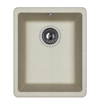Кухонная мойка Florentina Вега 300 22.305.A0300.305 40х35 цвет серый поверхность матовая