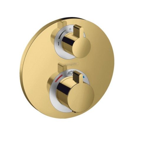 Смеситель Hansgrohe 15758990 встраиваемый в стену золото