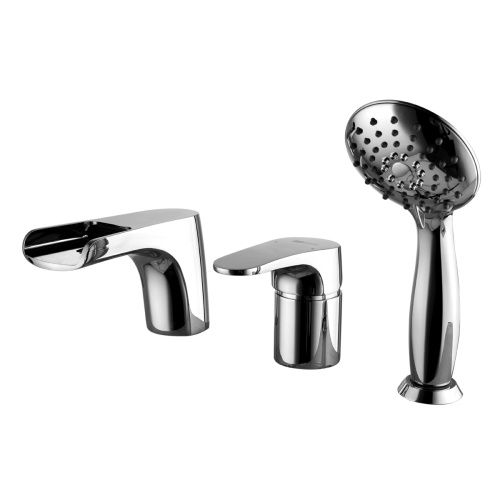 Смеситель LeMark Shift LM4345C на борт ванны хром