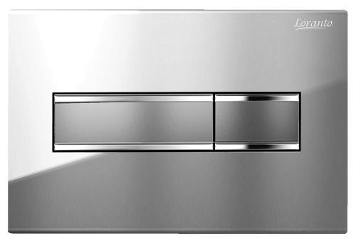 Клавиша смыва механическая Loranto 7322 цвет хром