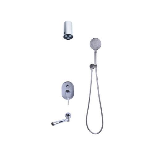 Душевая система Bronze de Luxe 14582-501C встраиваемая в стену цвет хром