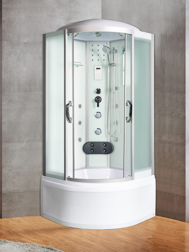 Душевая кабина River TEMZA 10000001270 100х100 четверть круга с крышей ориентация универсальная