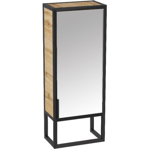 Шкаф 1MarKa Grunge loft Ц0000007989 40х90 напольный цвет коричневый