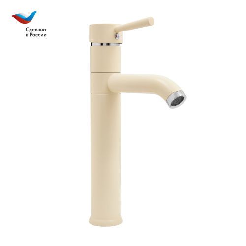 Смеситель Славен Город СЛ-ОД-Д83 на раковину бежевый