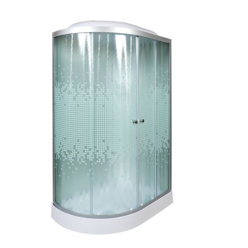 Душевая кабина AvaCan L902R 120х80 асимметричная с крышей ориентация правая