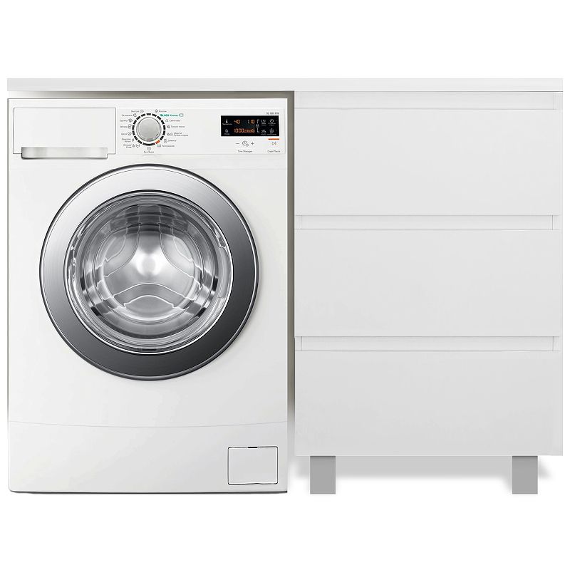 Тумба с раковиной Эстет Dallas Luxe 120 ФР-00001923 120х50 напольная цвет белый