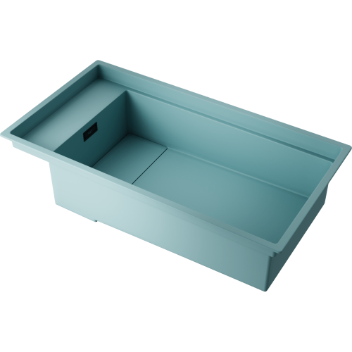 Кухонная мойка Omoikiri Kinaru Pro 86-U/I 4993028 85х45 цвет голубой