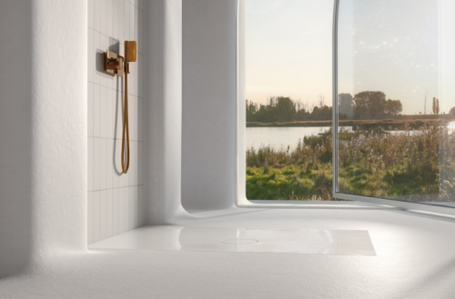 Душевой поддон стальной Bette BetteAir 7350-000 T2 90х90 белый