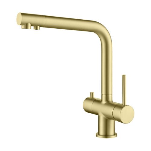 Смеситель для кухни Timo Saona 2396/17F на мойку золото