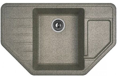 Кухонная мойка Dr.Gans Рио 25.080.C0800.409 80х50 цвет серый поверхность матовая