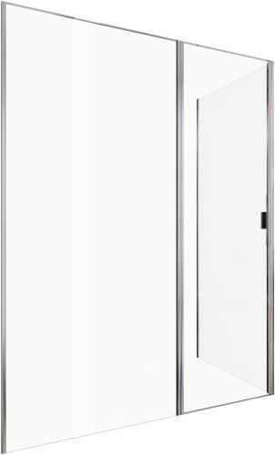 Душевой уголок Allen Brau Priority 3.31037.00 + 3.31043.00 160х90 стекло прозрачное профиль хром без поддона